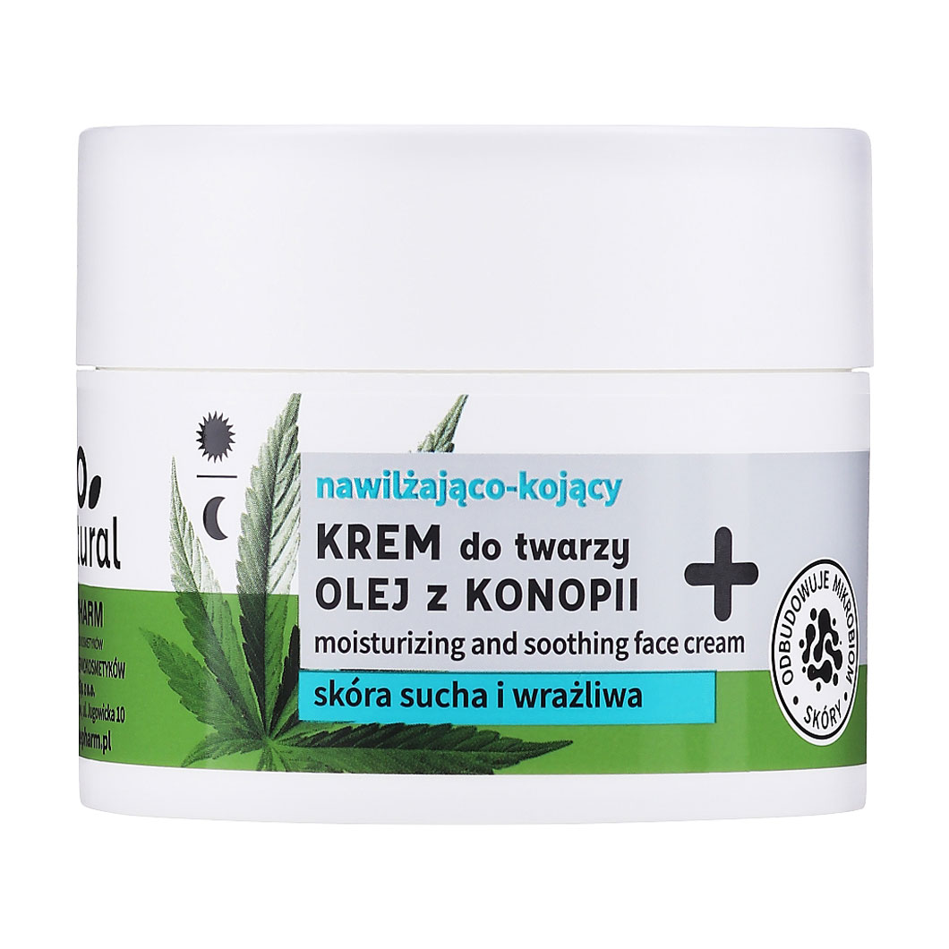 

Уцінка! Крем для обличчя Ideepharm BIOnatural для сухої та зрілої шкіри, з конопляною олією, 50 мл