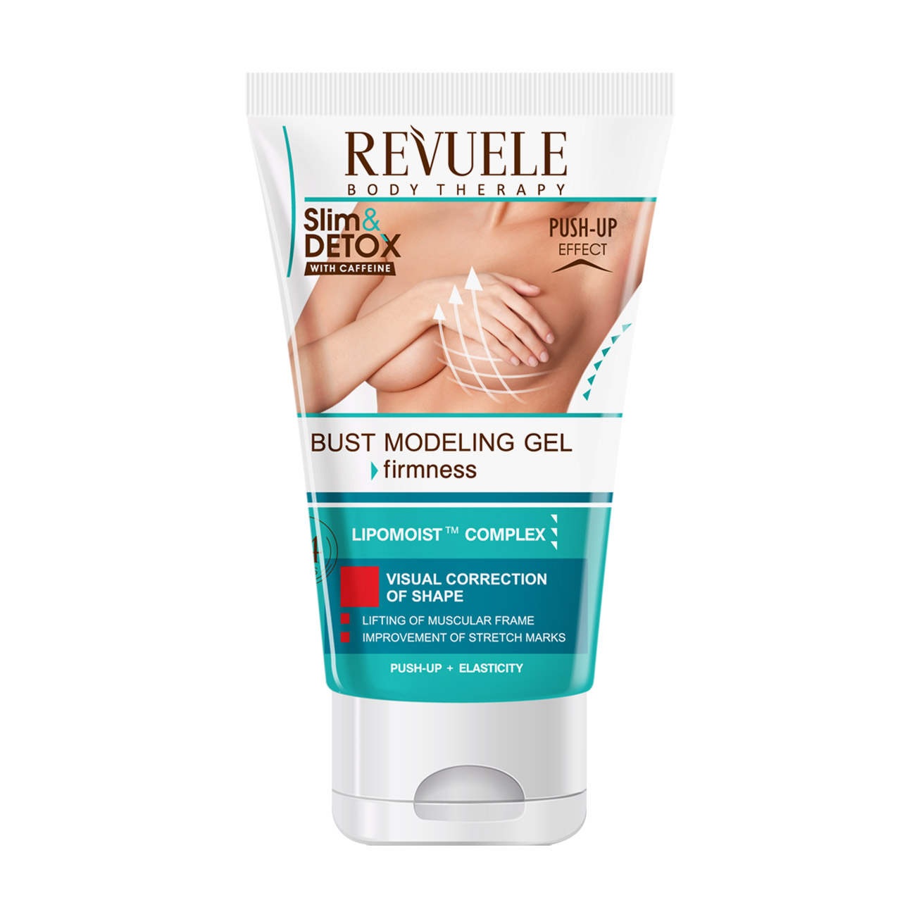 

Уцінка! Моделювальний гель для бюста Revuele Slim & Detox Bust Modelling Gel, 150 мл