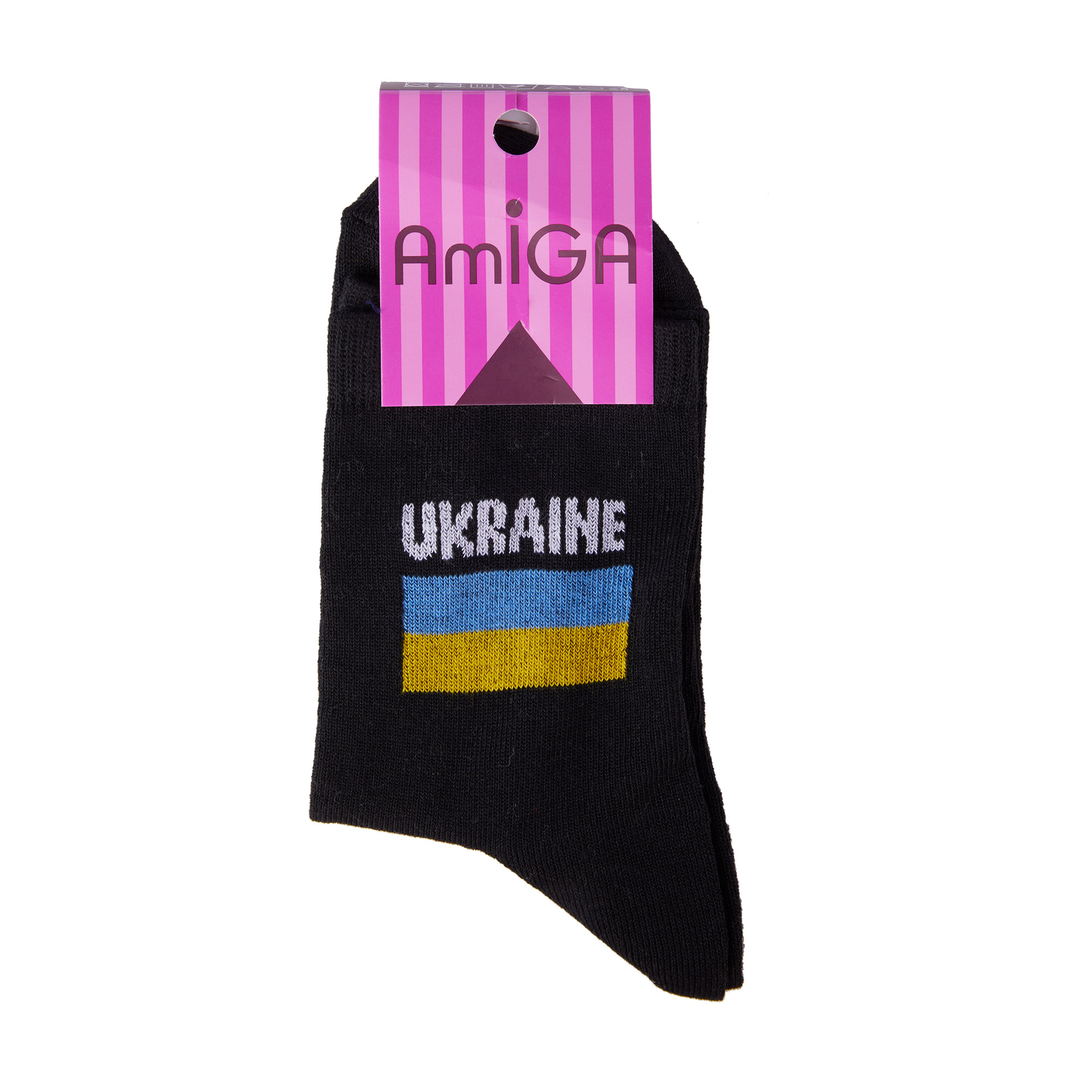 

Шкарпетки жіночі AmiGА з прапором, розмір 23-25