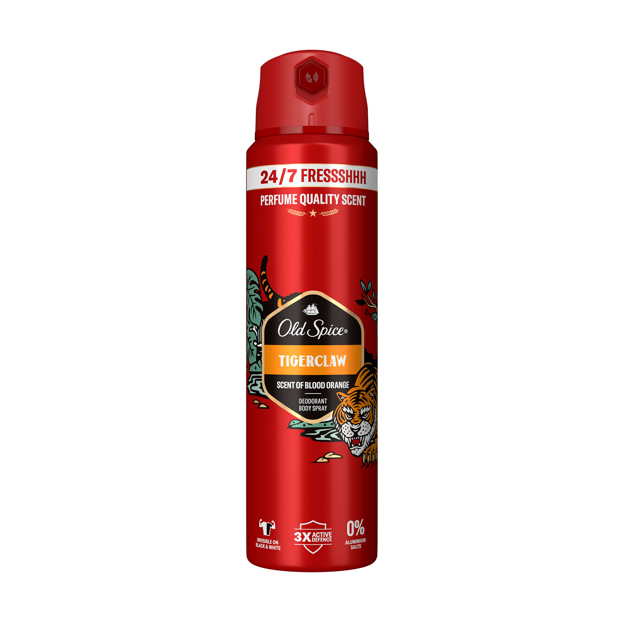 Аерозольний дезодорант Old Spice Tiger Claw, 150 мл