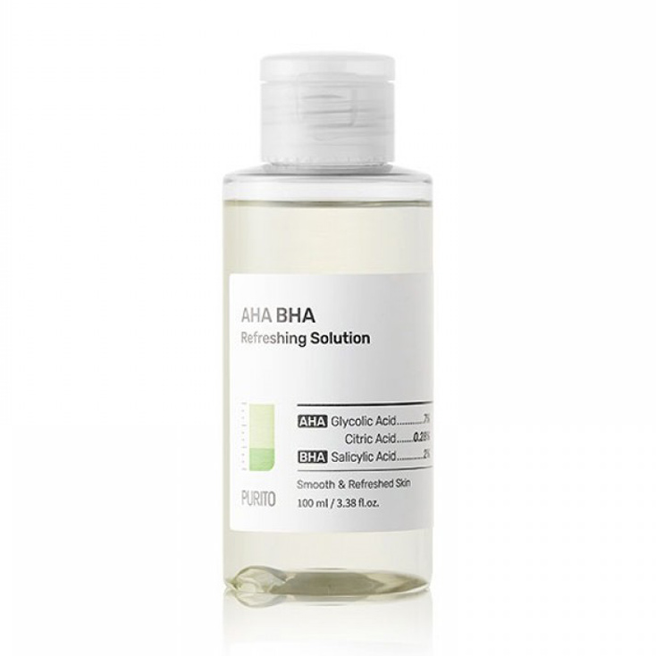 

Освіжальний тонер для обличчя Purito AHA BHA Refreshing Solution, 100 мл