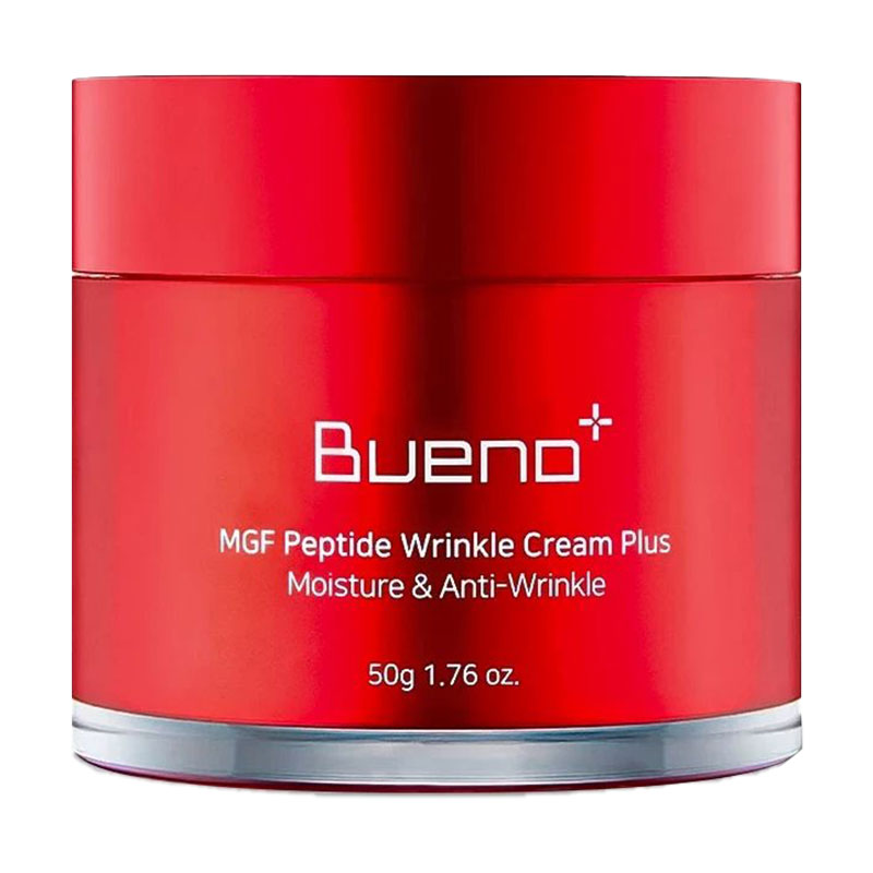 Омолоджувальний крем для обличчя Bueno MGF Peptide Wrinkle Cream Plus з пептидами, 50 г