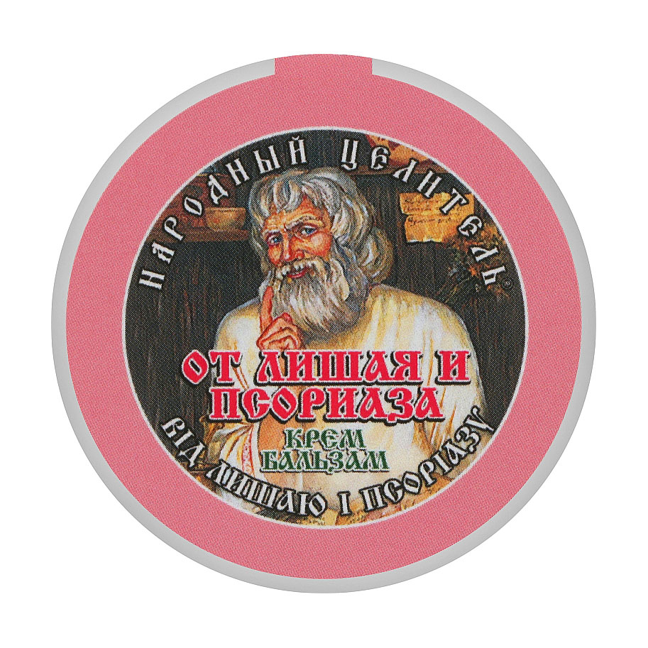 

Крем-бальзам від лишаю та псоріазу Народный целитель, 30 мл