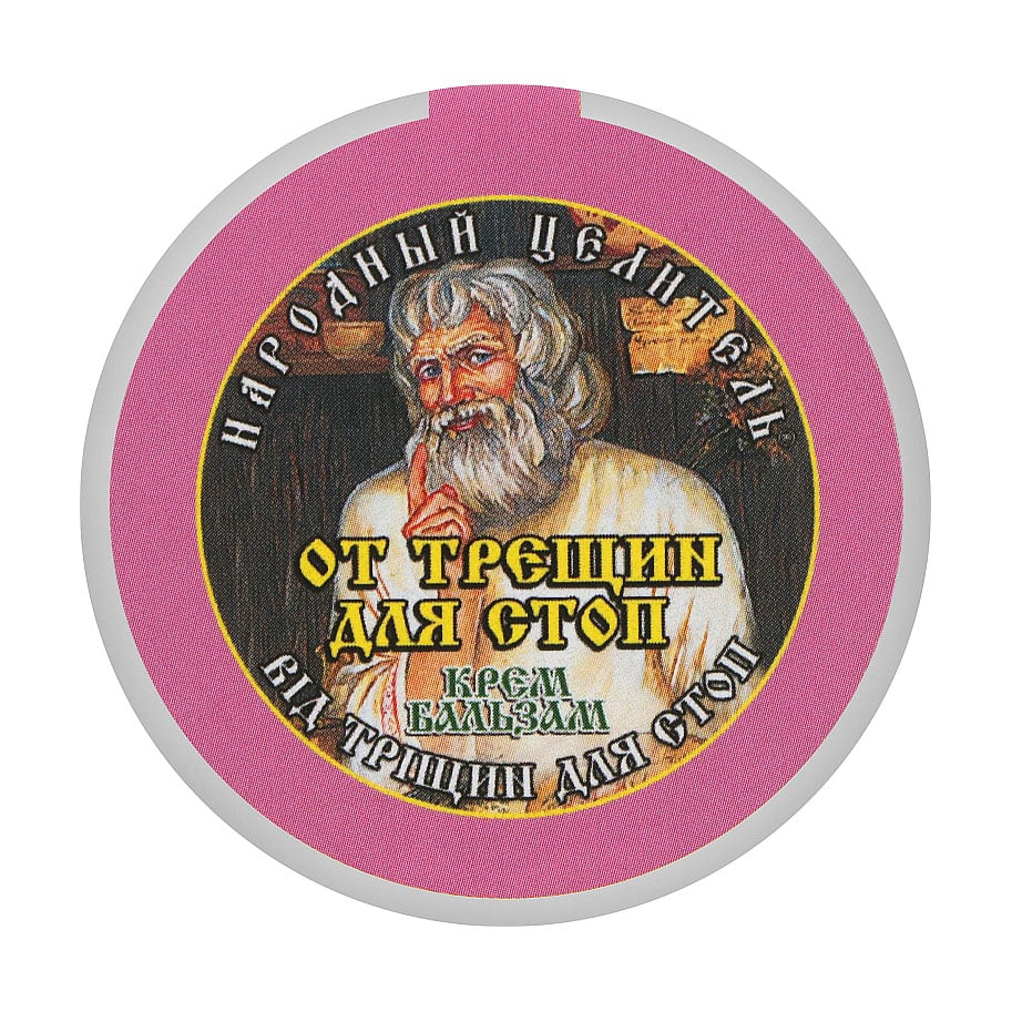 

Крем-бальзам для стоп Народный целитель від тріщин, з екстрактом софори японської, 30 мл