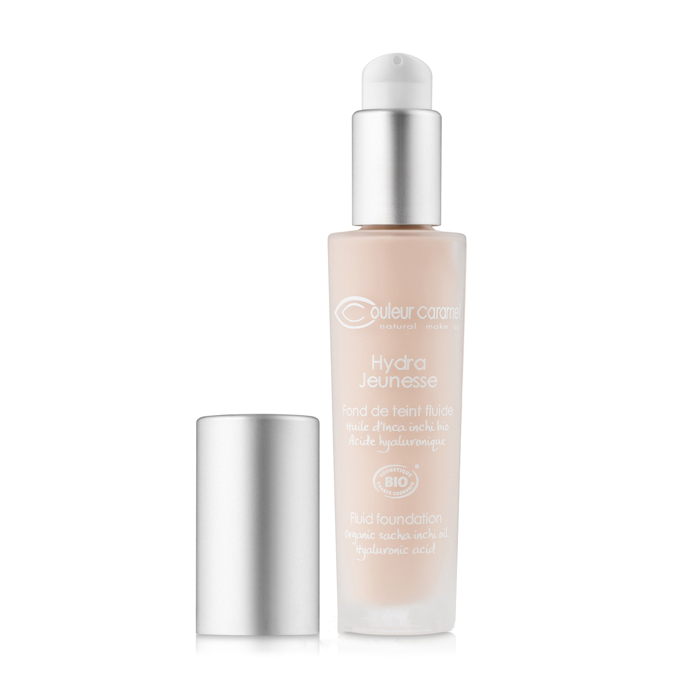 

Уцінка! Тональний флюїд для обличчя Couleur Caramel Fond De Teint Fluide Hydra Jeunesse 23 Beige Peau, 30 мл