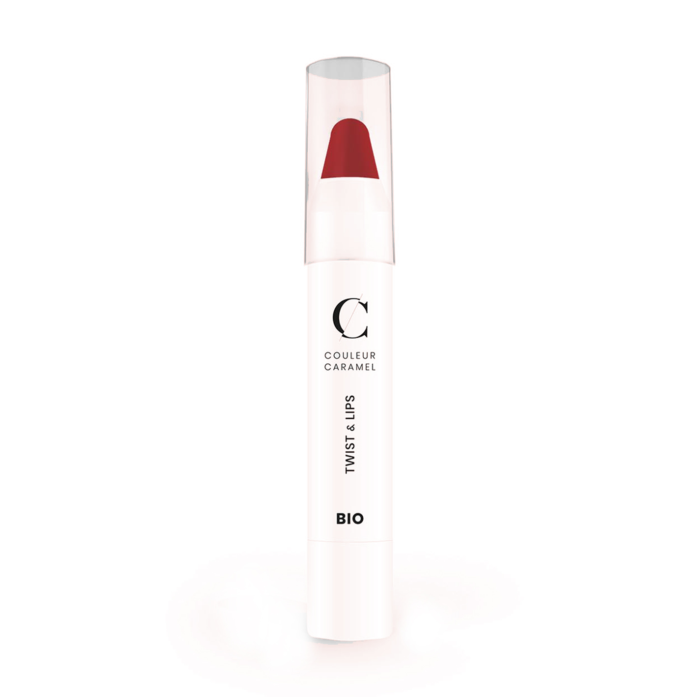Помада-олівець для губ Couleur Caramel Twist & Lips 405 Rouge Mat, 3 г