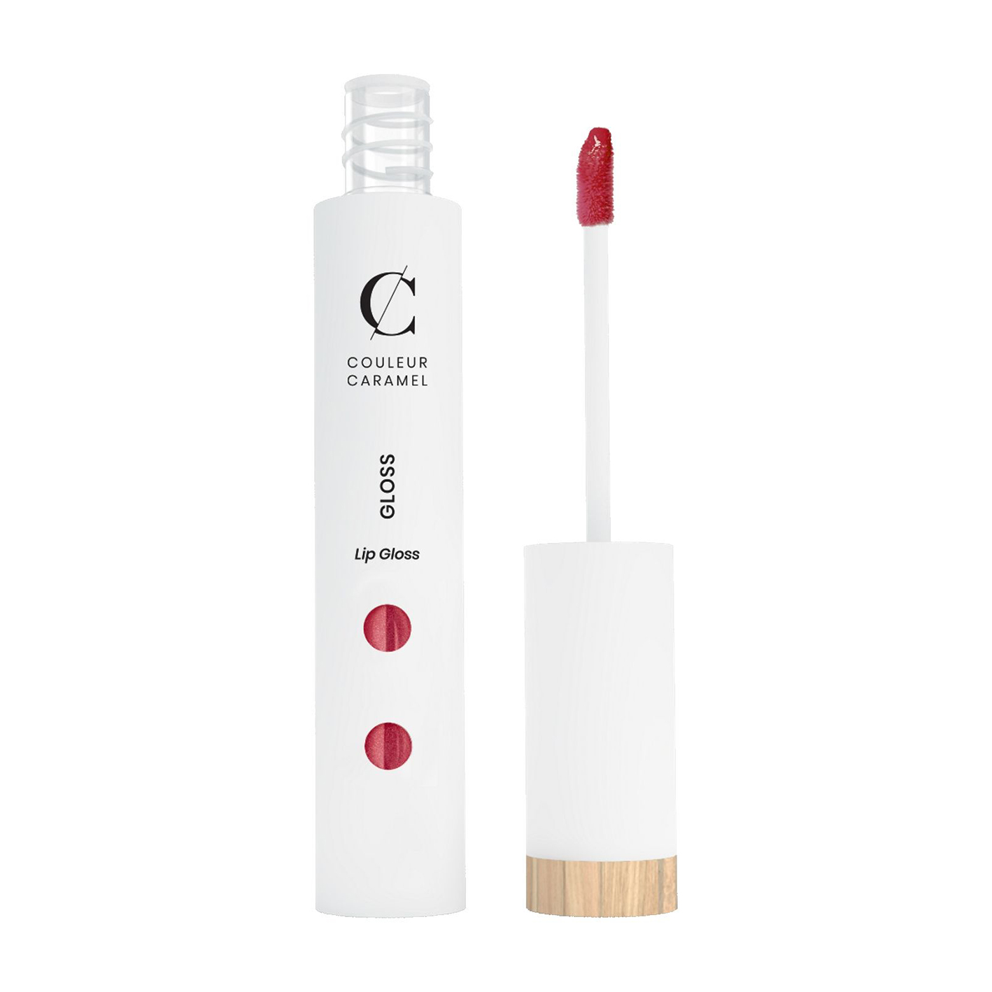 

Уцінка! Блиск для губ Couleur Caramel Lip Gloss 805 Rouge Framboise Nacre, 6 мл