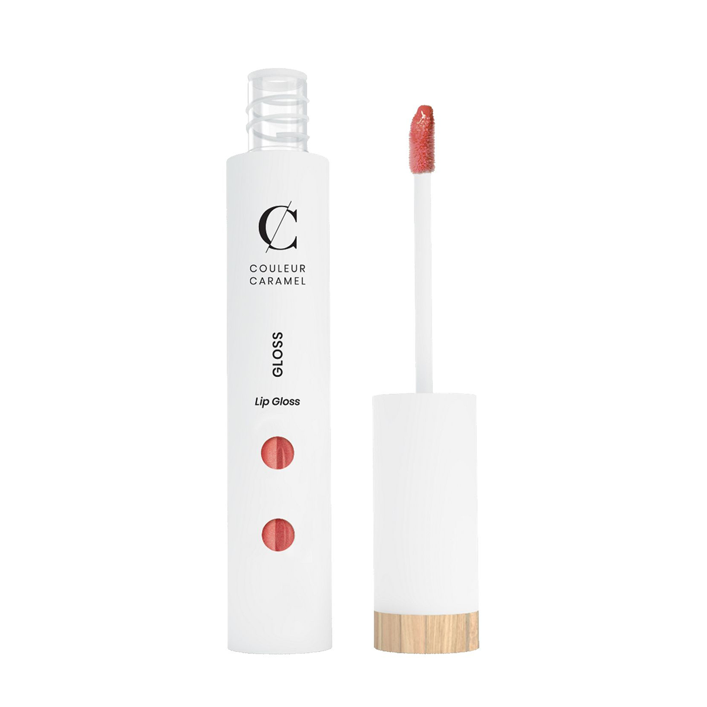 

Уцінка! Блиск для губ Couleur Caramel Lip Gloss 808 Corail Nacre, 6 мл