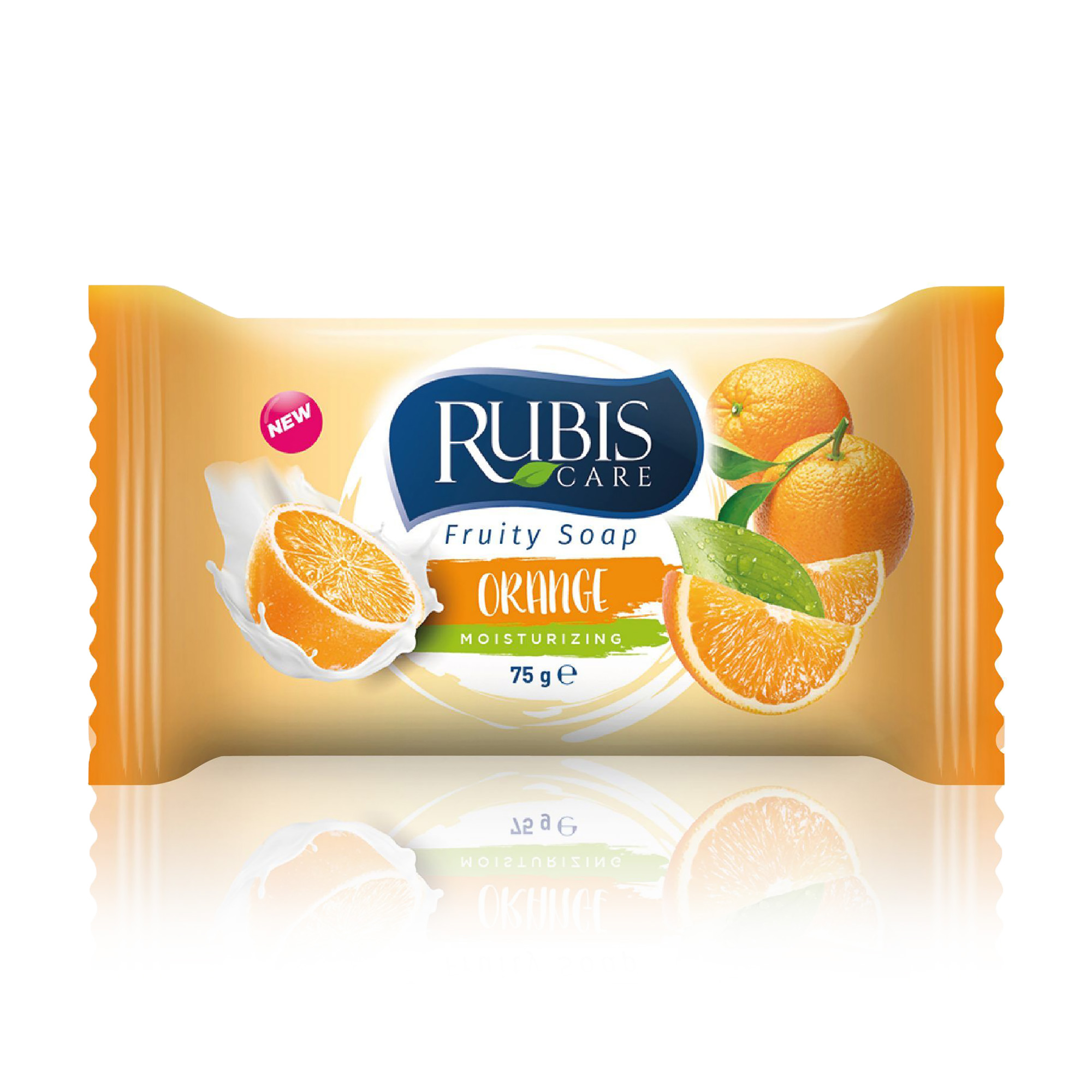 

Уцінка! Тверде мило Rubis Care Fruity Soap Orange Апельсин, 75 г
