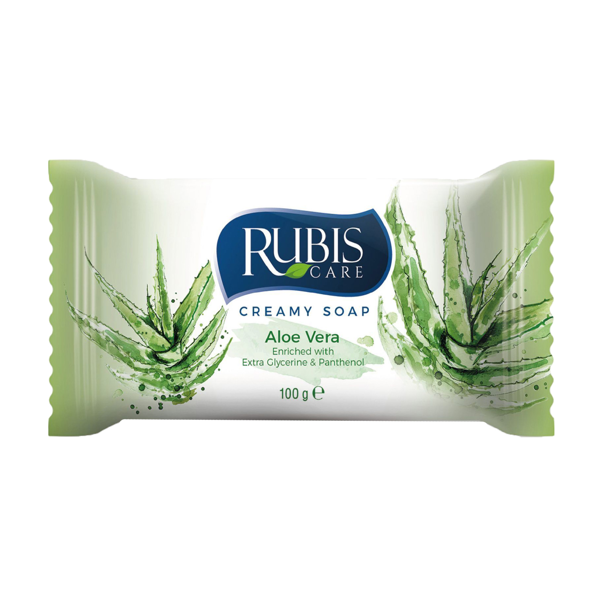 

Уцінка! Тверде мило Rubis Care Aloe Vera Creamy Soap Алое вера, 100 г