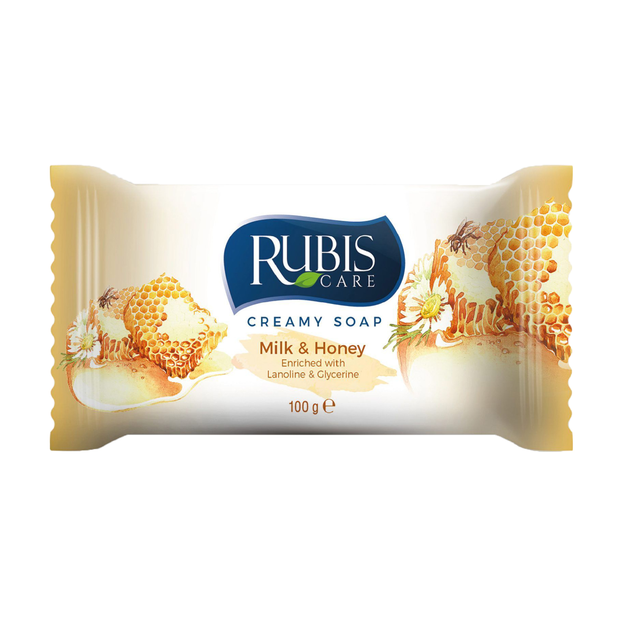 

Уцінка! Тверде мило Rubis Care Milk & Honey Creamy Soap Молоко та мед, 100 г