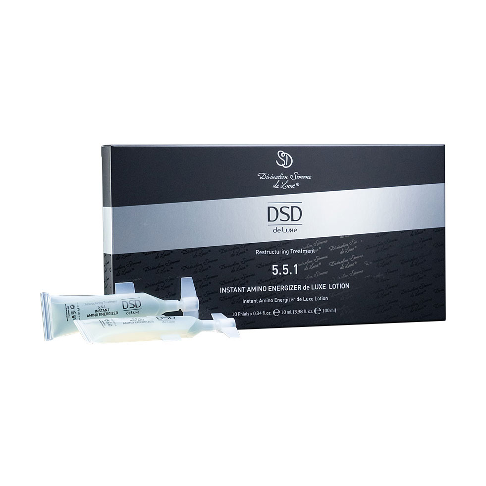 

Уцінка! Лосьйон для шкіри голови та волосся DSD de Luxe 5.5.1 Instant Amino Energizer Lotion захист та відновлення, 10*10 мл