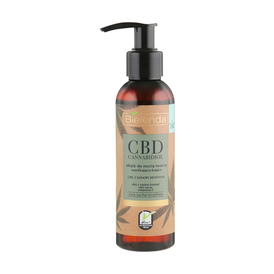 

Уцінка! Олія для вмивання Bielenda CBD Cannabidiol Face Wash Oil для сухої та чутливої шкіри, 140 мл