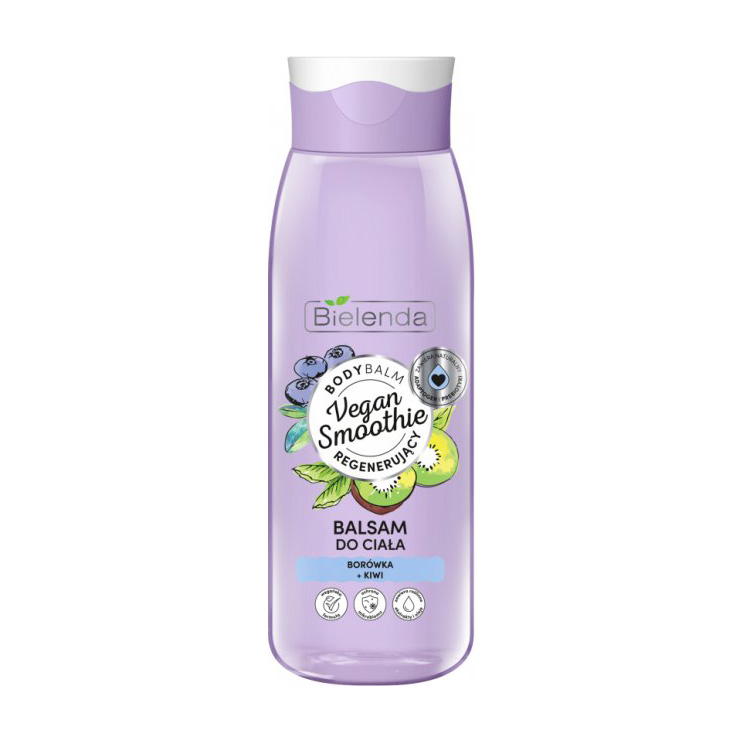 

Уцінка! Бальзам для тіла Bielenda Vegan Smoothie Body Lotion Чорниця та ківі, 400 г