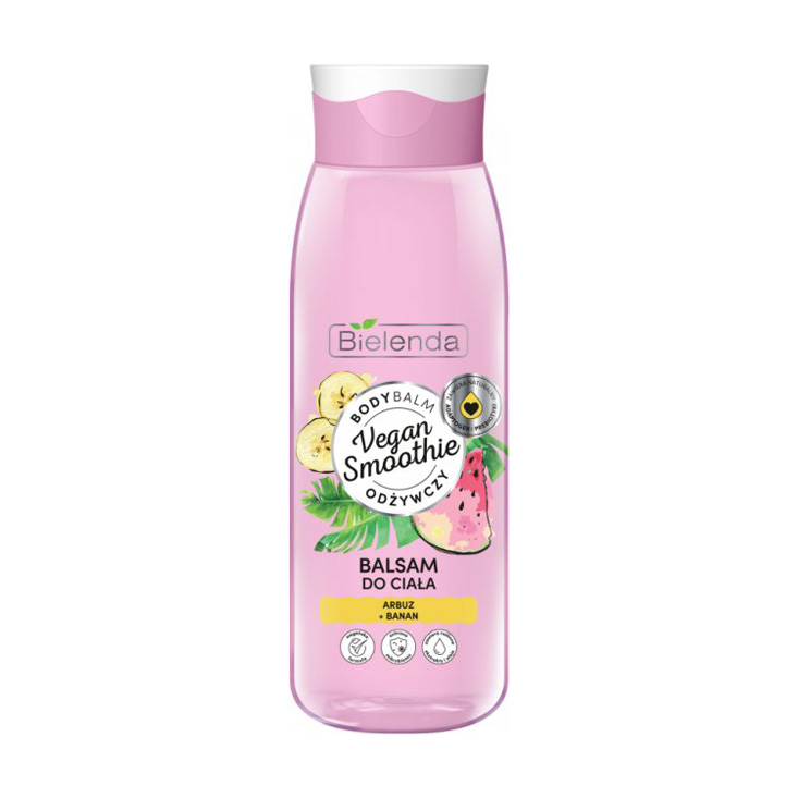

Уцінка! Бальзам для тіла Bielenda Vegan Smoothie Body Lotion Кавун та банан, 400 г