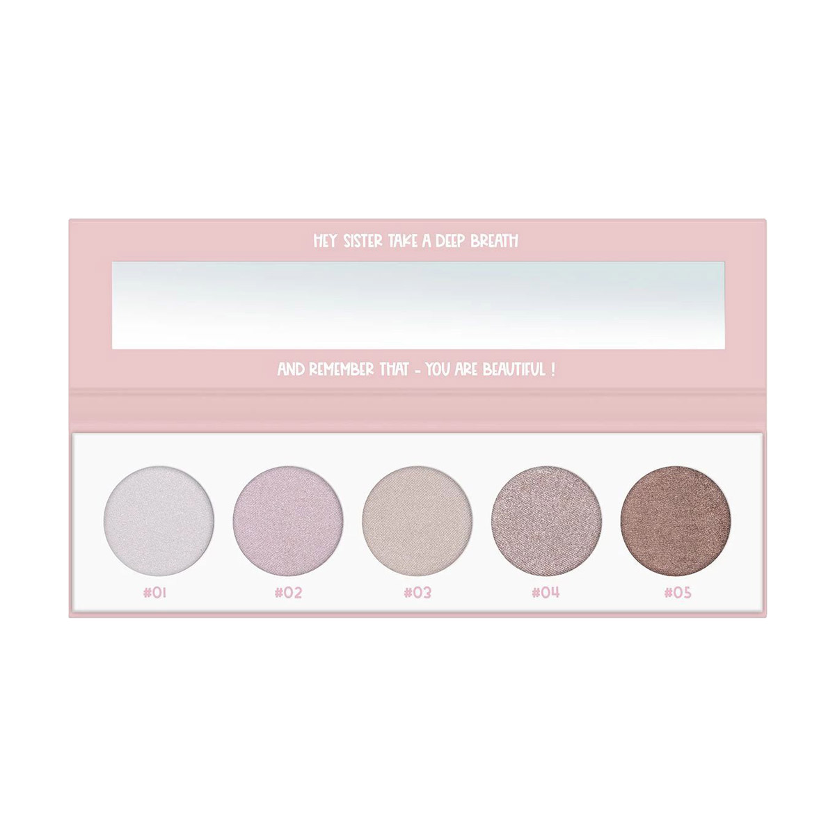 

Палетка тіней для повік Miyo The Five Points Palette 08 Very Me, 6.5 г