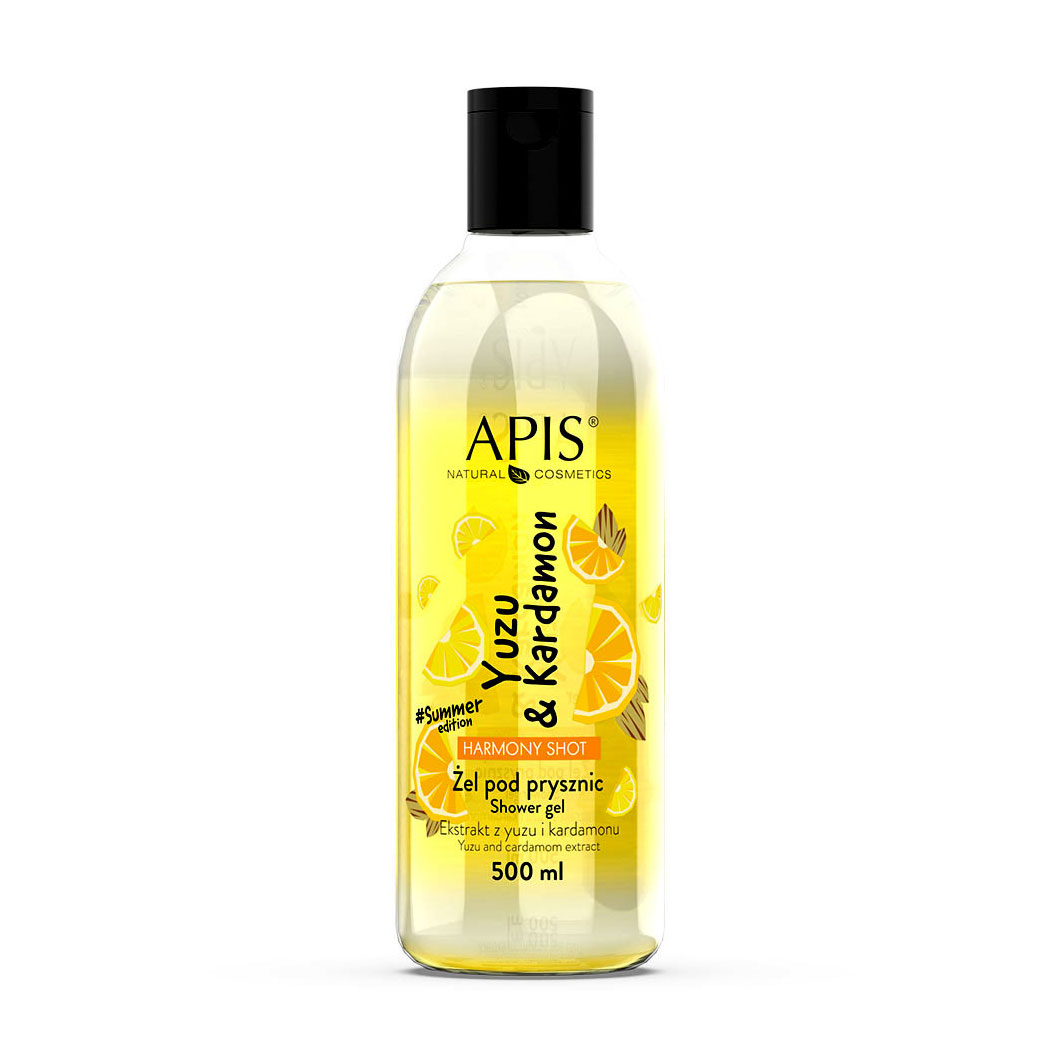 

Уцінка! Гель для душу Apis Natural Cosmetics Harmony Shot Shower Gel з ароматом кардамону та фруктів, 500 мл
