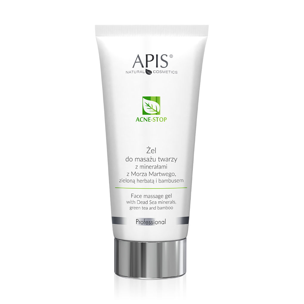 

Гель для масажу обличчя Apis Natural Cosmetics Acne-Stop Face Massage Gel, 200 мл