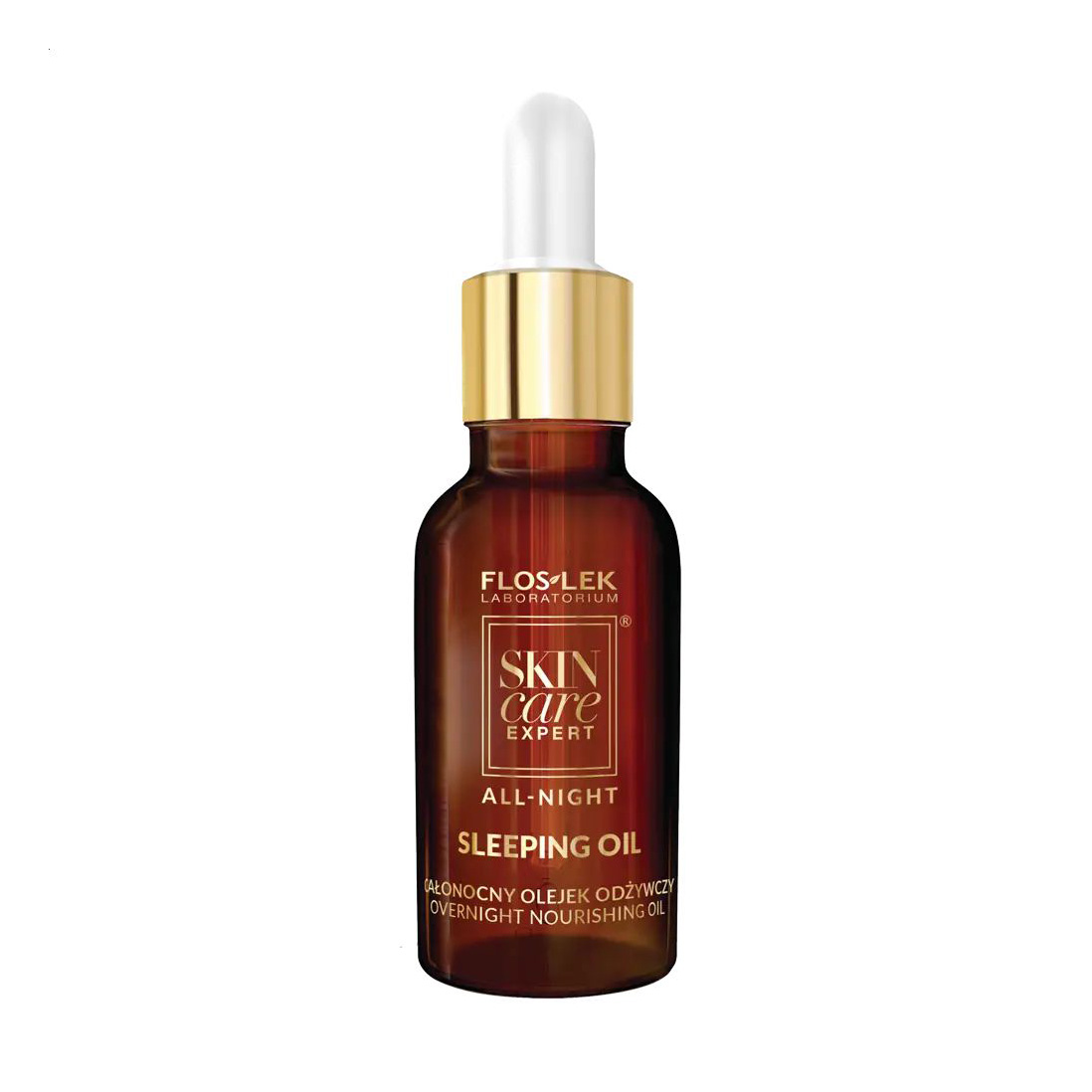 Акція на Нічна олія для обличчя Floslek Skin Care Expert All Night  Nourishing Oil, 30 мл від Eva