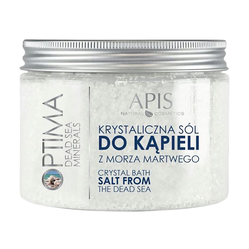 

Уцінка! Кристалічна сіль мертвого моря для ванни Apis Natural Cosmetics Optima Crystal Balm Salt From The Dead Sea, 500 г
