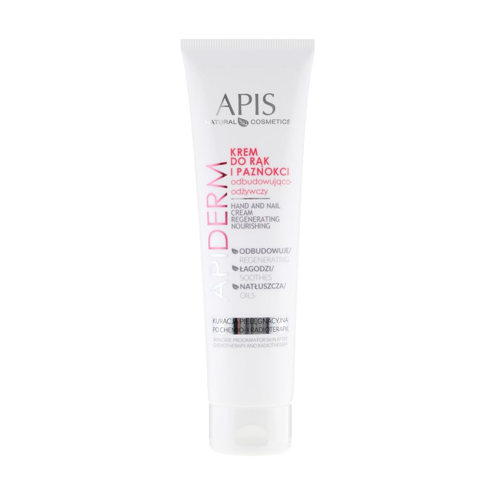 

Уцінка! Крем для рук та нігтів Apis Natural Cosmetics Apiderm Hand And Nail Cream Restoring And Nourishing, 100 мл