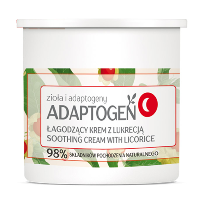 

Заспокійливий нічний крем для обличчя Floslek Adaptogen Soothing Night Cream With Licorice з лакрицею, 50 мл (змінний блок)