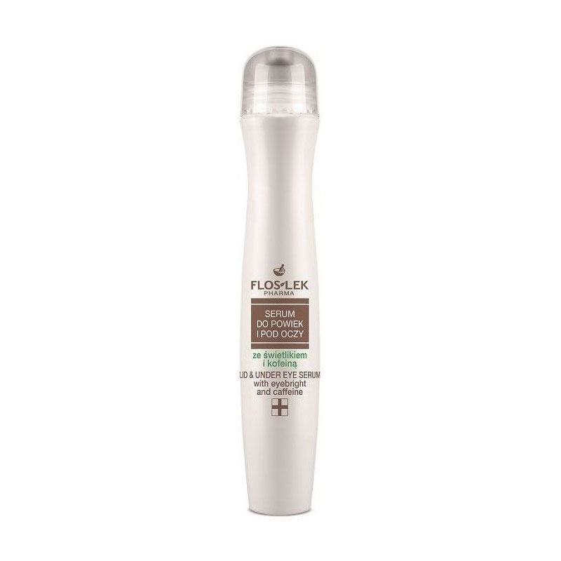 

Сироватка для шкіри навколо очей Floslek Eye Care Serum з очанкою та кофеїном, 15 мл