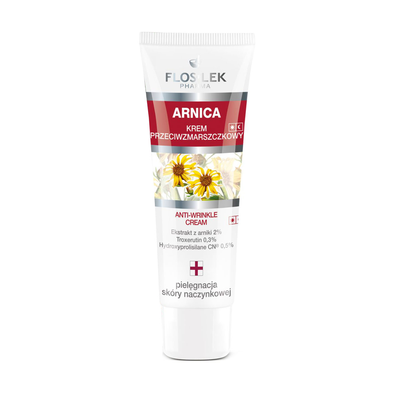 

Крем для обличчя Floslek Anti-Wrinkle Arnica Cream Арніка проти зморшок, 50 мл
