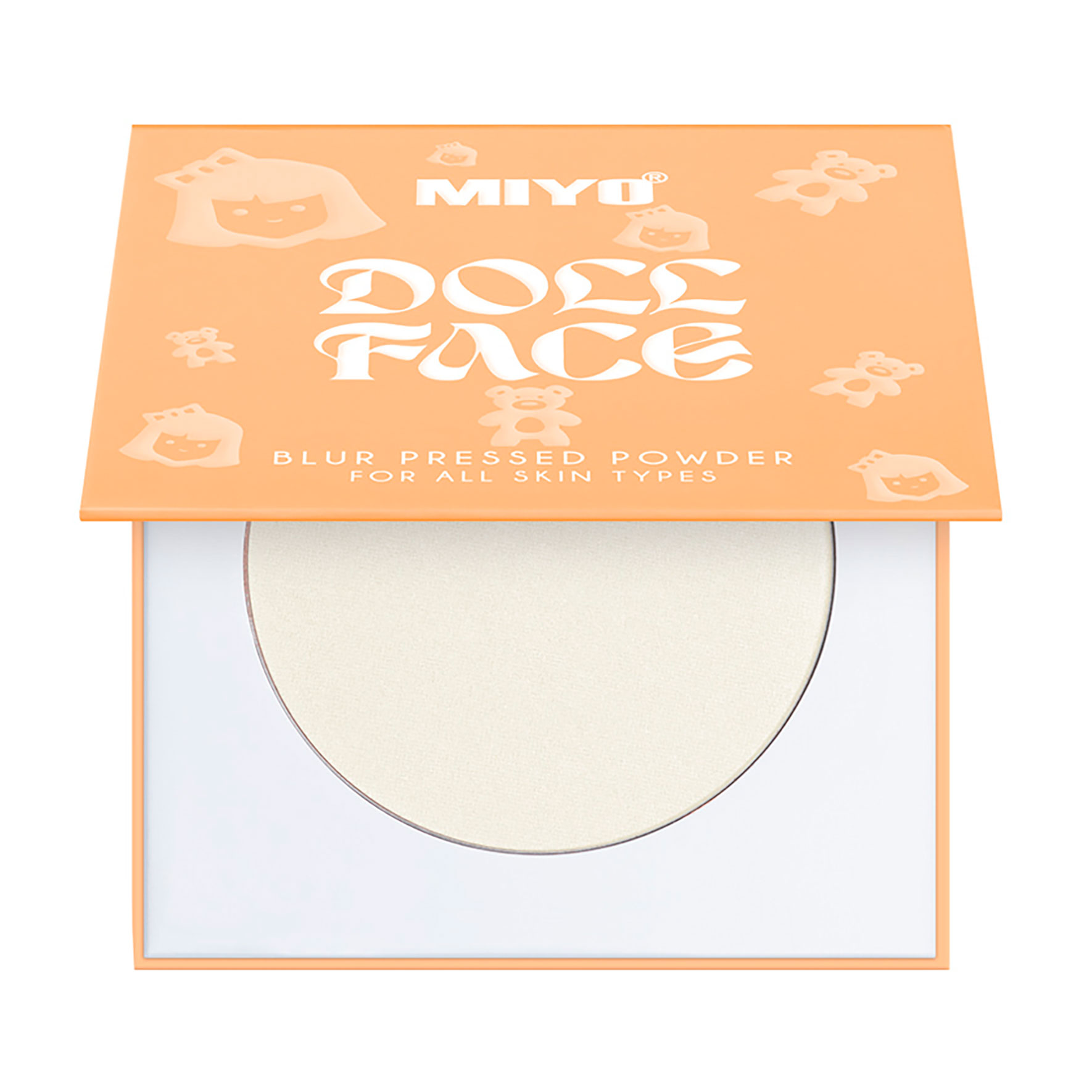 

Компактна пудра для обличчя Miyo Doll Face Compact Powder 01 Porcelain Doll, 7.5 г