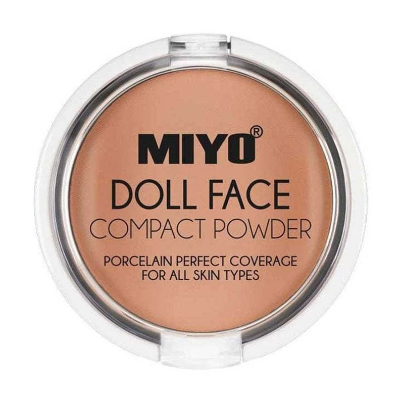 

Уцінка! Компактна пудра для обличчя Miyo Doll Face Compact Powder 04 Camel, 7.5 г