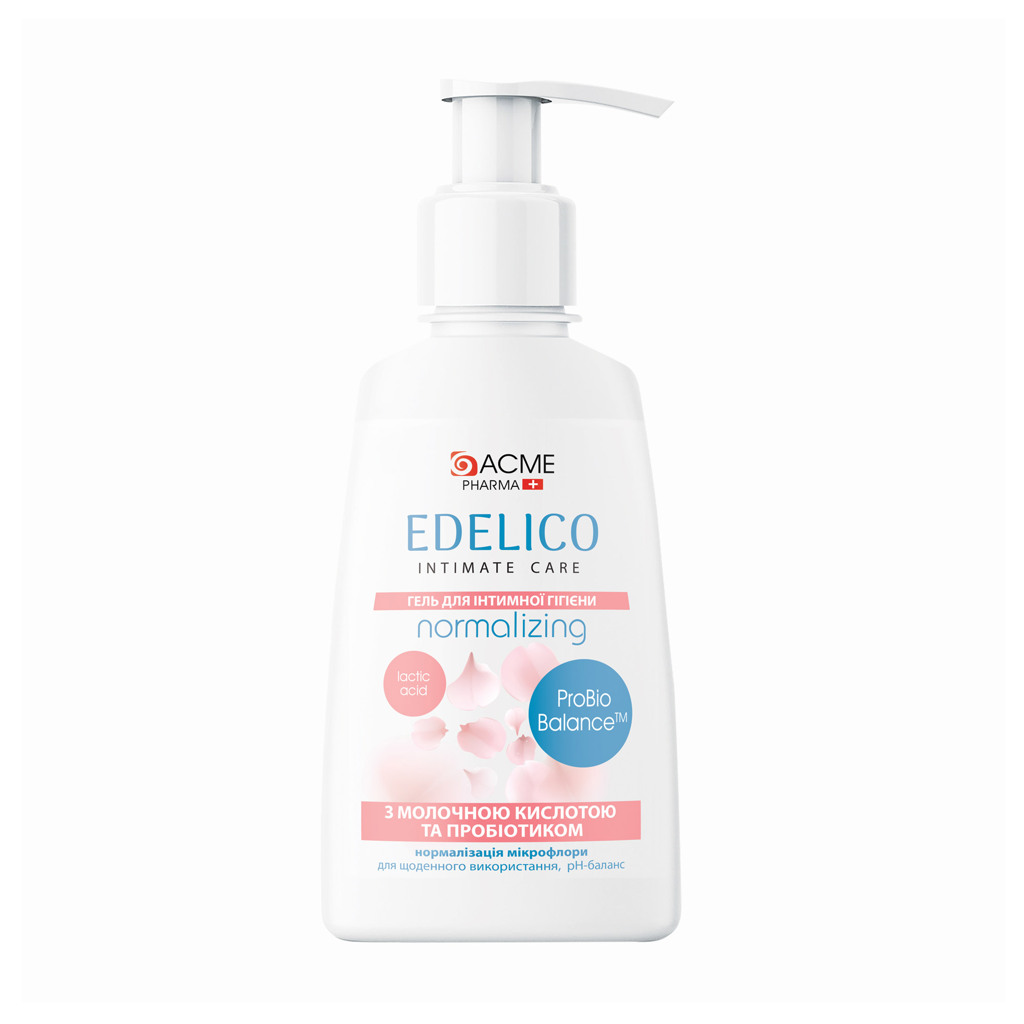 

Уцінка! Гель для інтимної гігієни Acme Pharmа Edelico Intimate Care Normalizing для підтримки нормальної мікрофлори, 300 мл