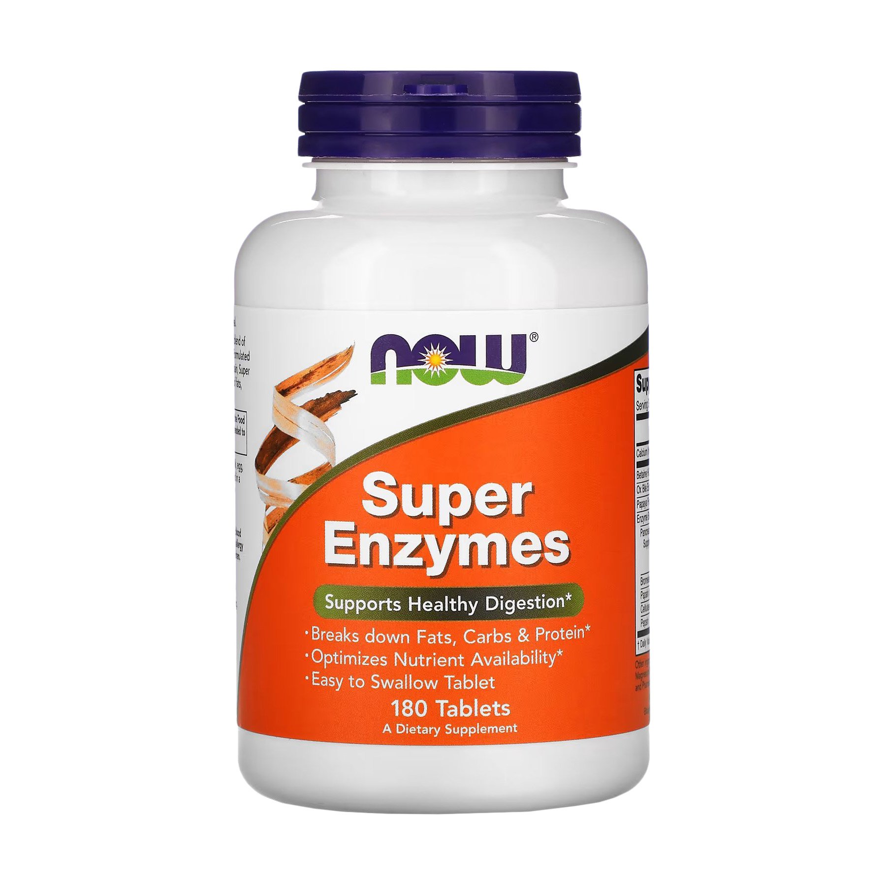 

Супер ензими NOW foods Super Enzymes, 180 таблеток