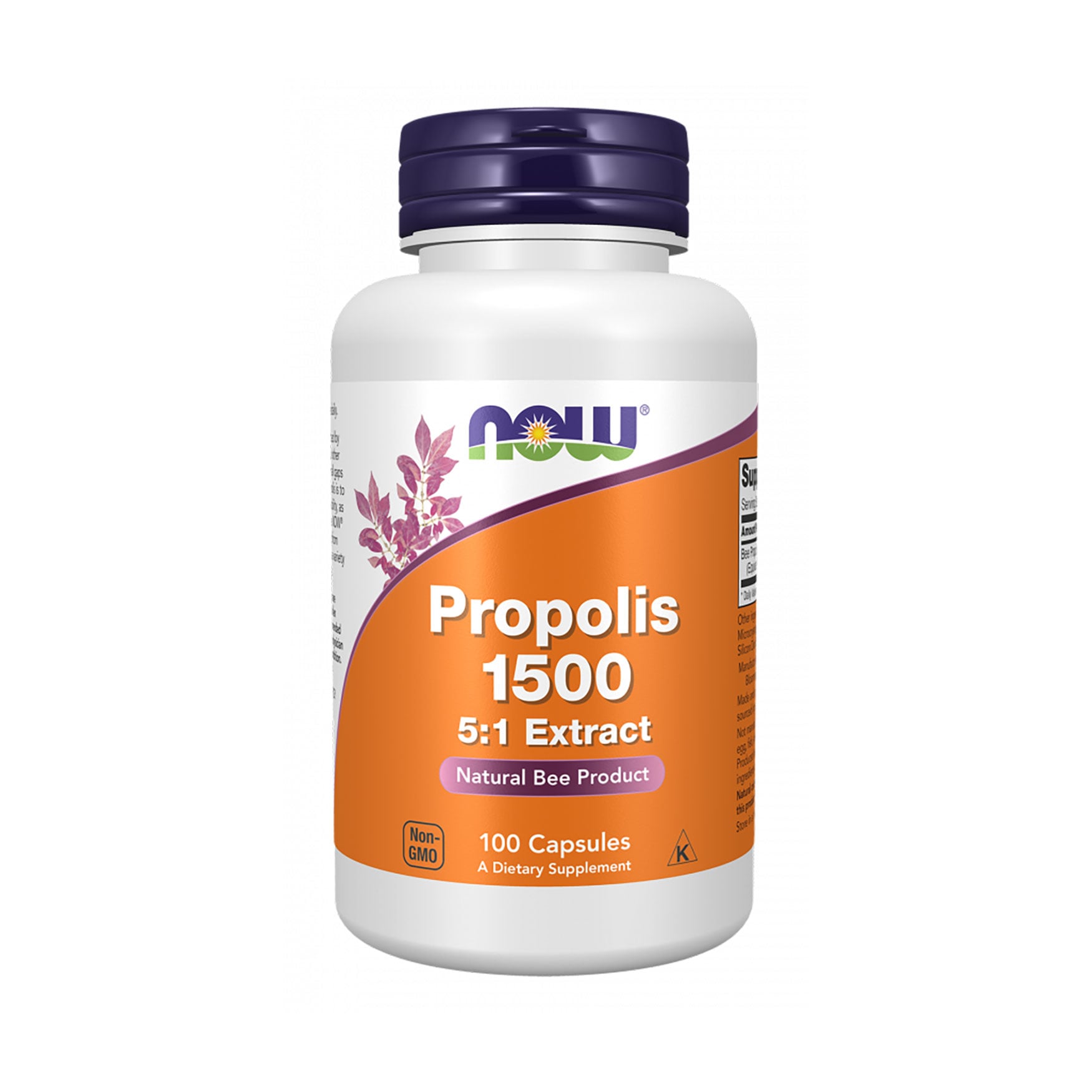 

Прополіс NOW foods Propolis 1500 5:1 Extract, 100 капсул
