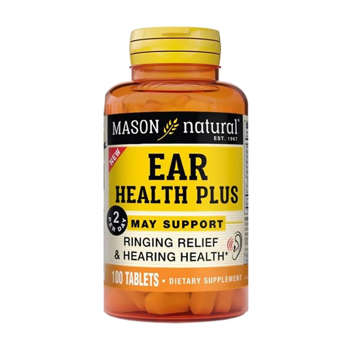 

Здоров'я вух Mason Natural Ear Health Plus, 100 таблеток