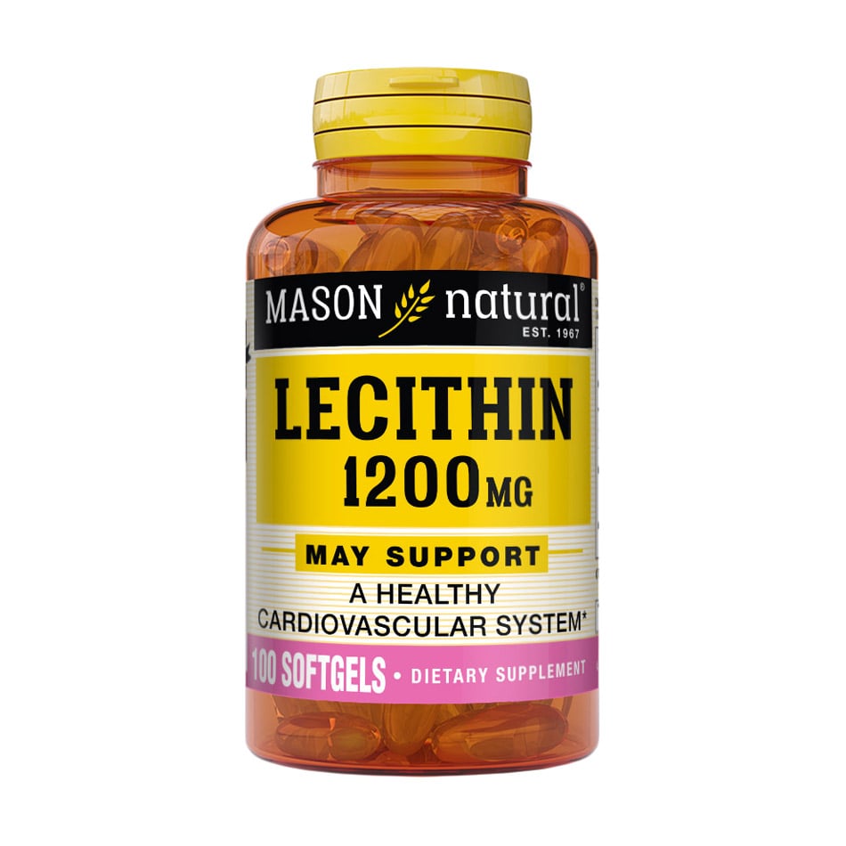 

Лецитин Mason Natural Lecithin 1200 мг, 100 капсул