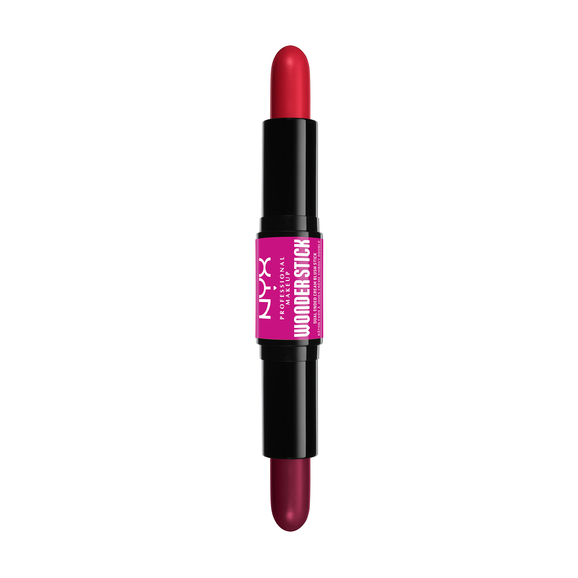 

Двосторонні кремові рум'яна-олівець для обличчя NYX Professional Makeup Wonder Stick Dua Ended Cream Blush Stick, 05 Bright Amber and Fuschia, 4 г