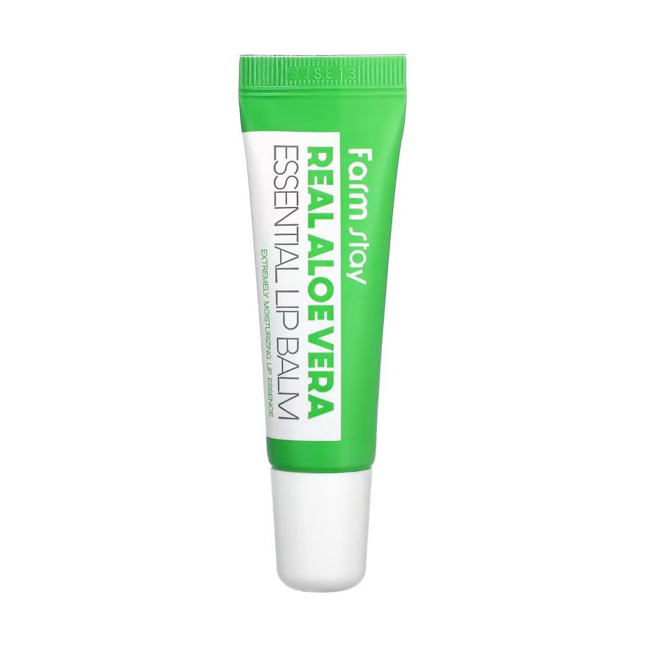 

Уцінка! Бальзам для губ FarmStay Real Aloe Vera Essential Lip Balm із соком алое, 10 мл