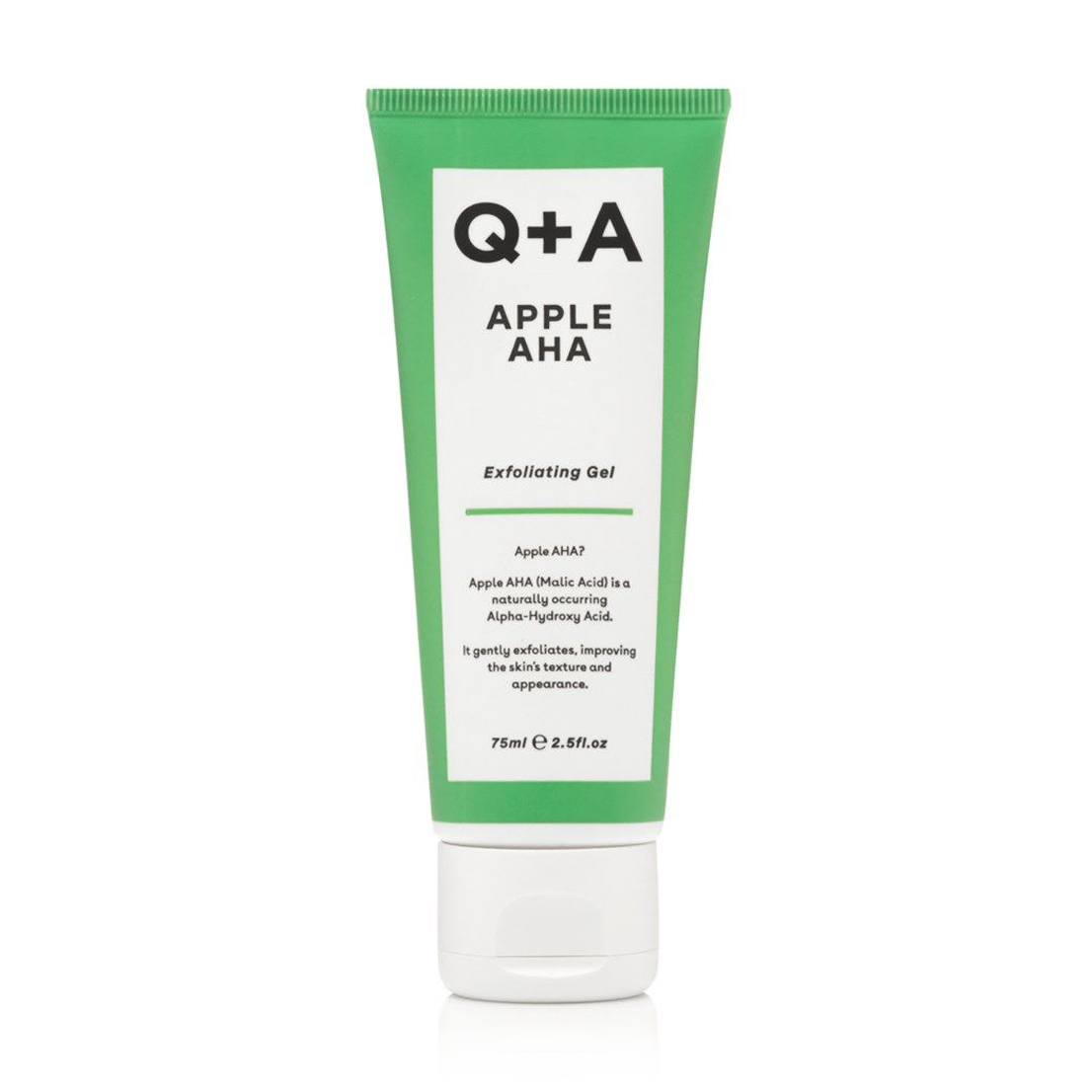 

Уцінка! Відлущувальний гель для обличчя Q+A Apple AHA Exfoliating Gel, 75 мл