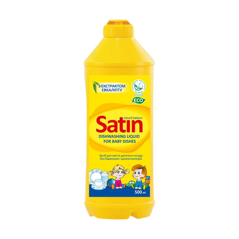 

Уцінка! Засіб для миття дитячого посуду Satin Natural Balance Dishwashing Liquid For Baby Dishes, 500 мл