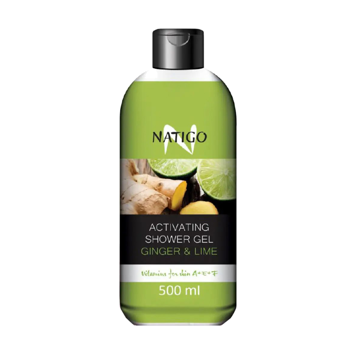 

Уцінка! Освіжальний гель для душу Natigo Activating Shower Gel Імбир та лайм, 500 мл