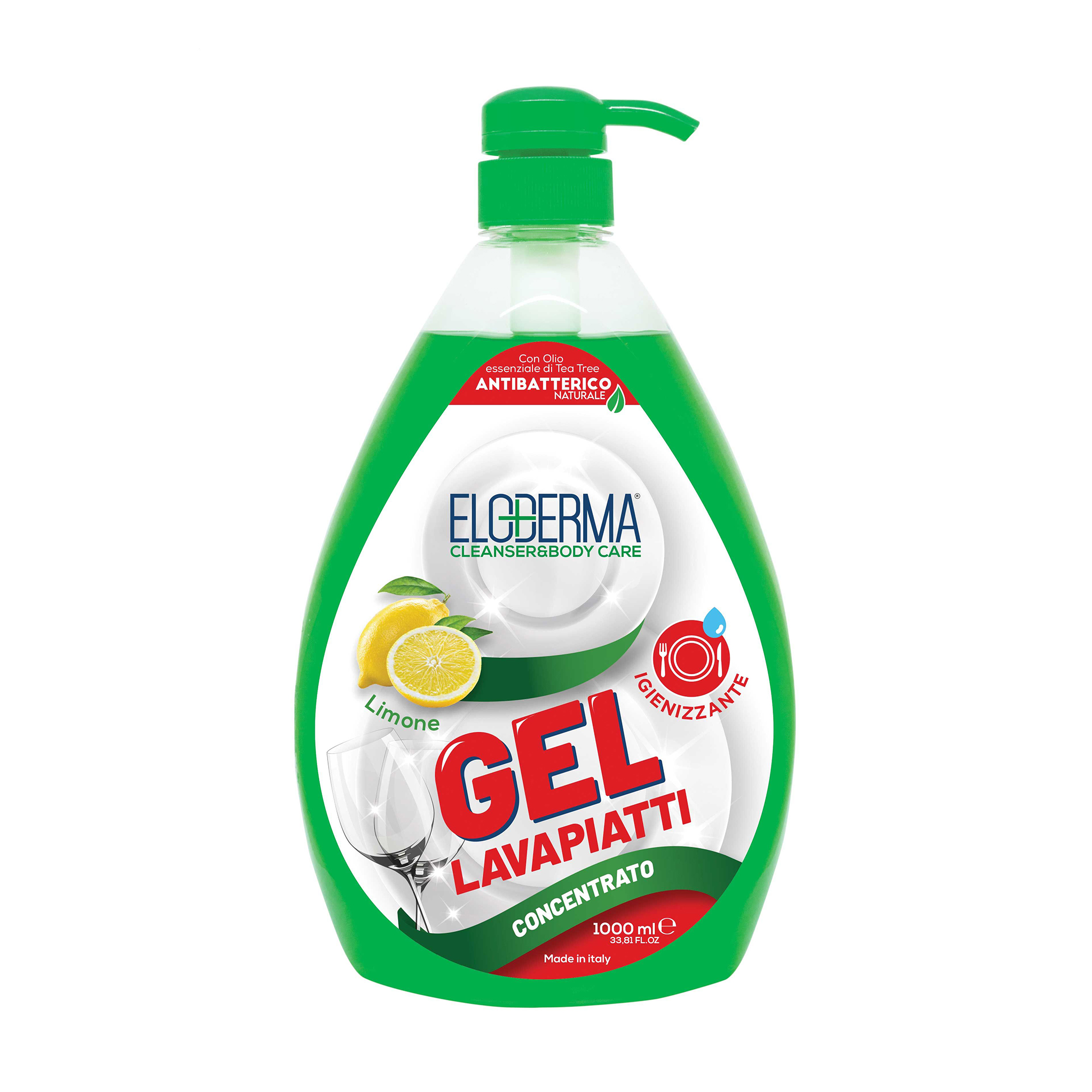 

Засіб для миття посуду Eloderma Лимон, 1 л