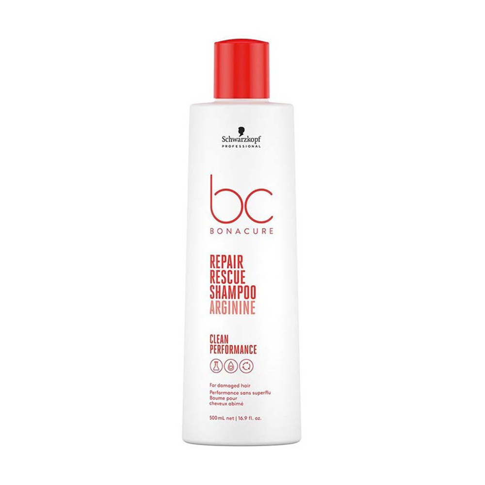 

Уцінка! Відновлювальний шампунь Schwarzkopf Professional BC Bonacure Repair Rescue Shampoo Arginine для пошкодженого волосся, 500 мл