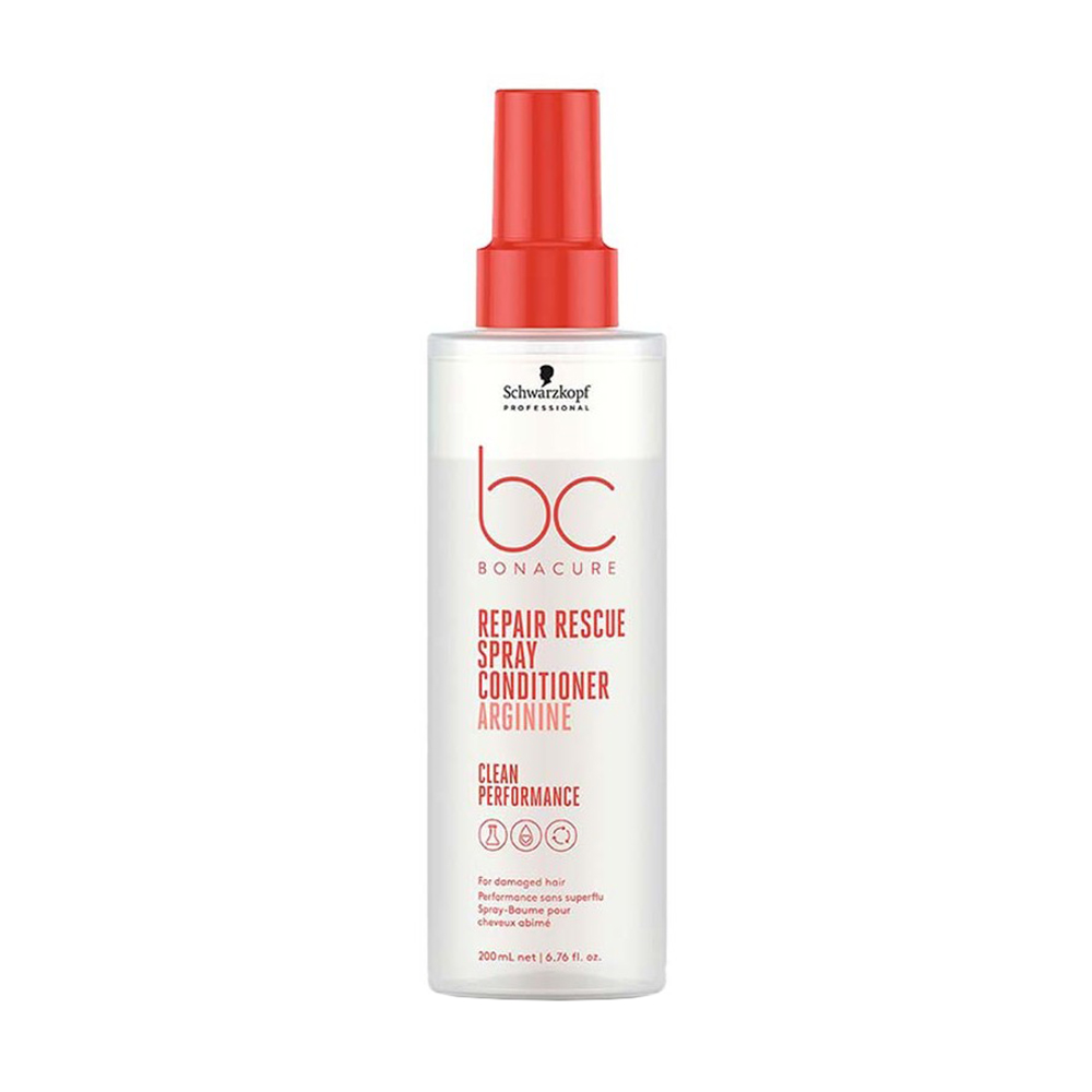 

Уцінка! Відновлювальний спрей-кондиціонер Schwarzkopf Professional BC Bonacure Repair Rescue Conditioner Arginine для пошкодженого волосся, 200 мл