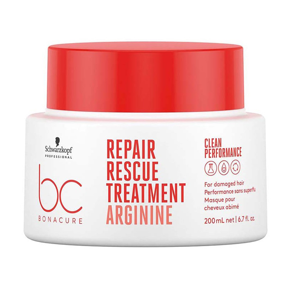 

Уцінка! Відновлювальна маска Schwarzkopf Professional BC Bonacure Repair Rescue Treatment Arginine для пошкодженого волосся, 200 мл