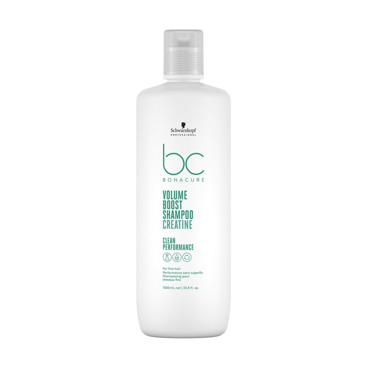 

Уцінка! Шампунь Schwarzkopf Professional BC Bonacure Volume Boost Shampoo Creatine для об'єму тонкого волосся, 1 л