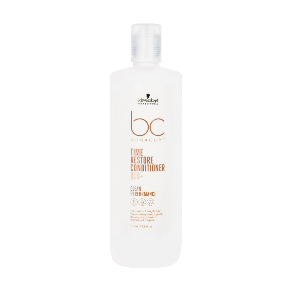 

Уцінка! Кондиціонер Schwarzkopf Professional BC Bonacure Time Restore Conditioner Q10+ для зрілого та ламкого волосся, 1 л