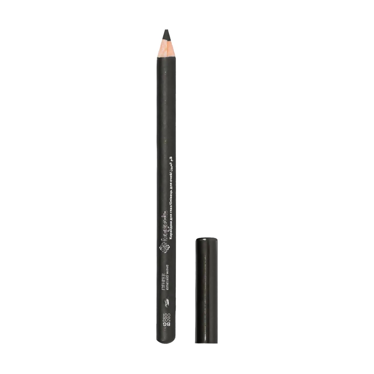 

Олівець для очей Bogenia Eye Liner BG502, 001 Black Tourmaline, 0.78 г