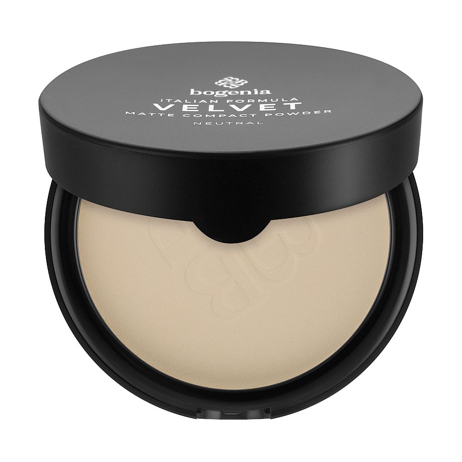 

Компактна пудра для обличчя Bogenia Matte Powder Velvet BG640, 102 Ivory, 12 г