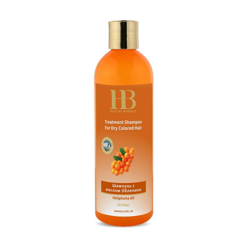 

Уцінка! Шампунь Health And Beauty Treatment Shampoo для сухого фарбованого волосся, з олією обліпихи, 400 мл