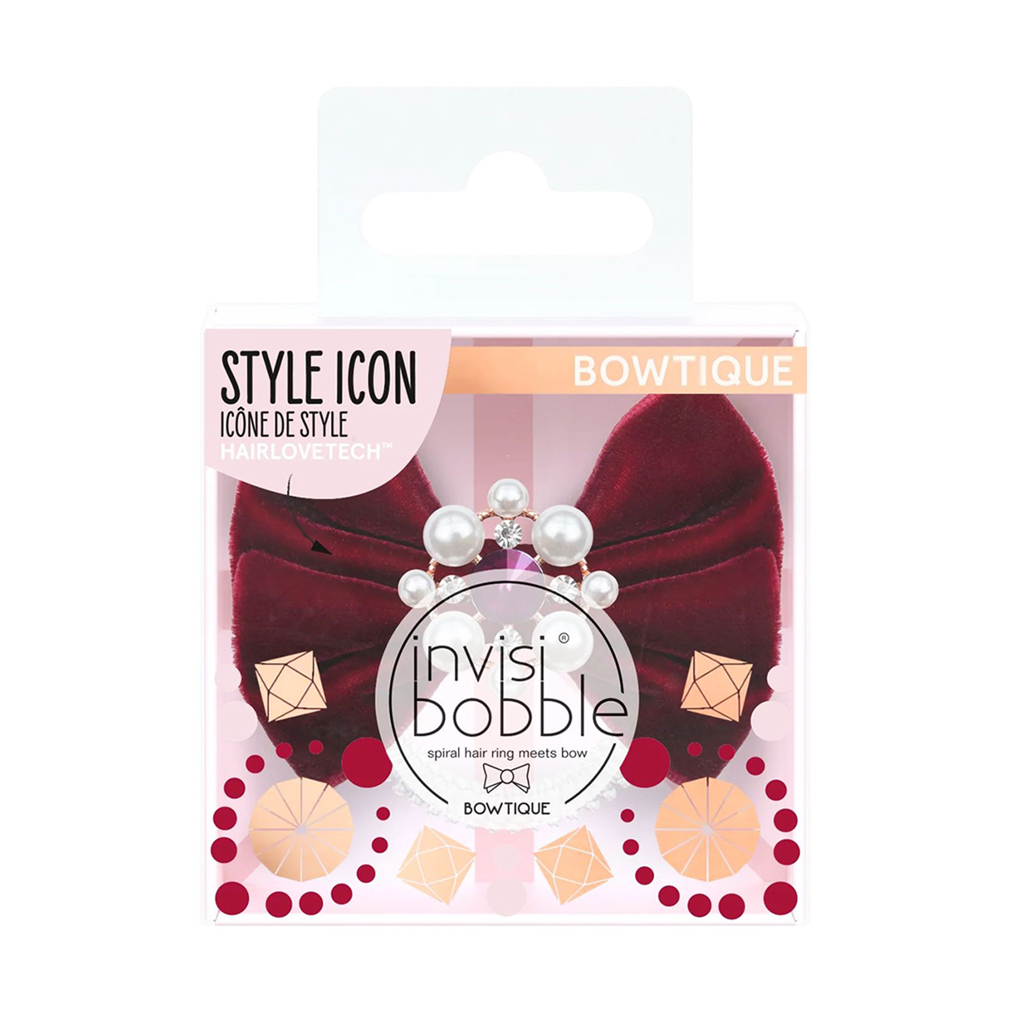 

Резинка для волосся Invisibobble Bowtique British Royal Take A Bow, 1 шт